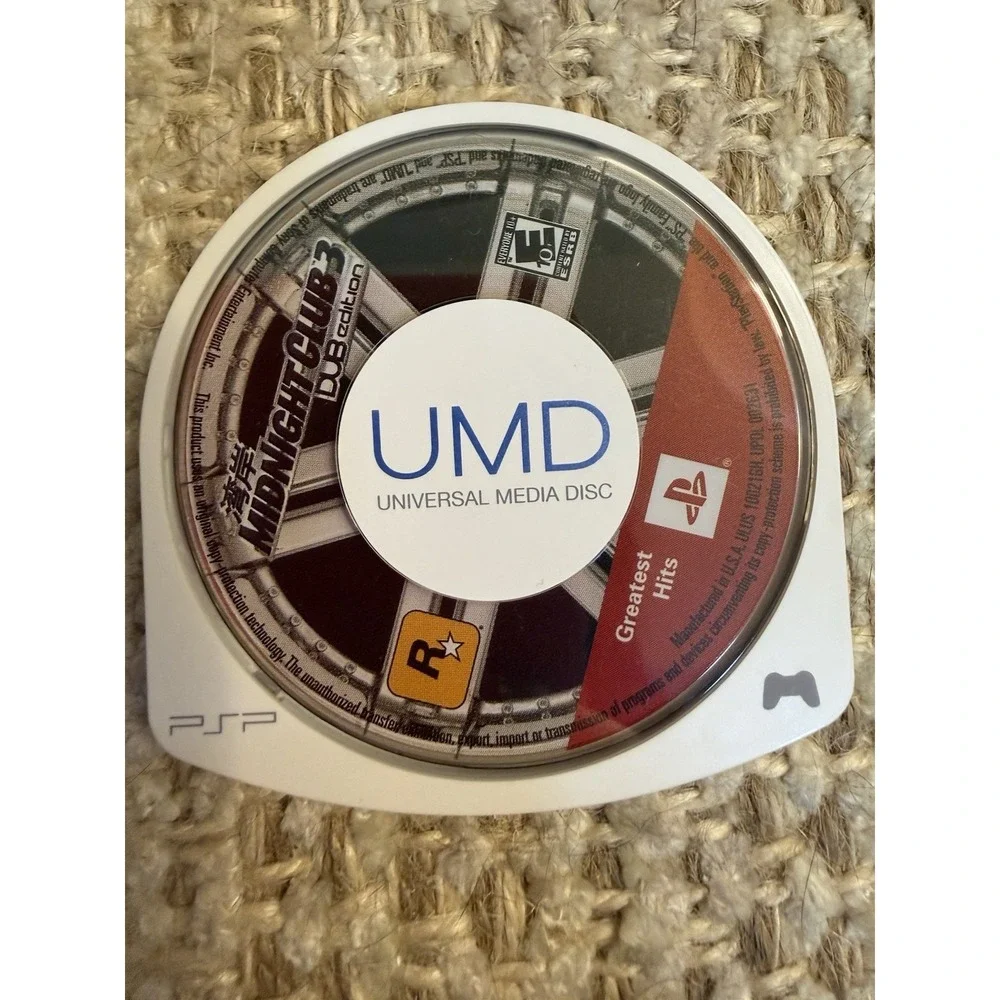 PSP Playstation Portable Midnight Club 3 Dub Edition UMD Only